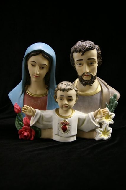 HOLY FAMILY BUST